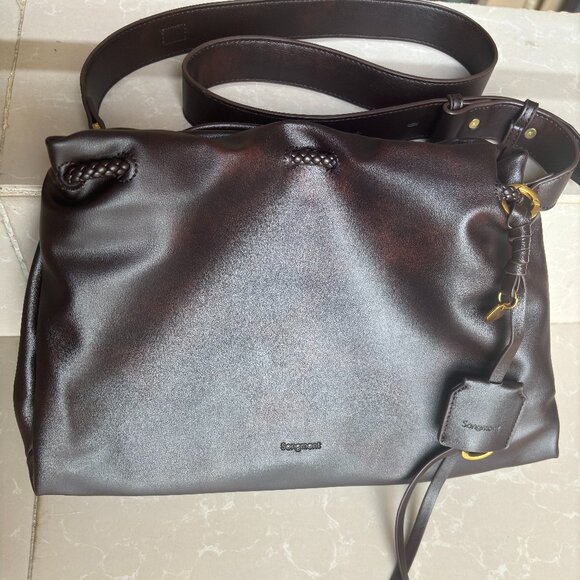 Songmont Handbags - Songmont Small Gather Bag Set - Ebony